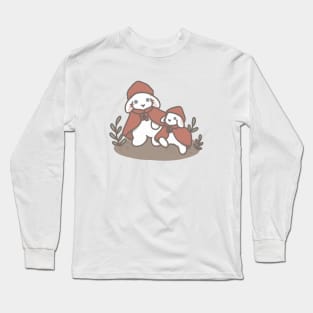 Red Riding Buns Long Sleeve T-Shirt